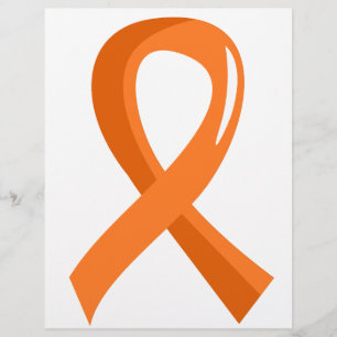 Leukaemia Orange Ribbon 3 Flyer