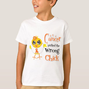 Leukaemia Picked The Wrong Chick T-Shirt