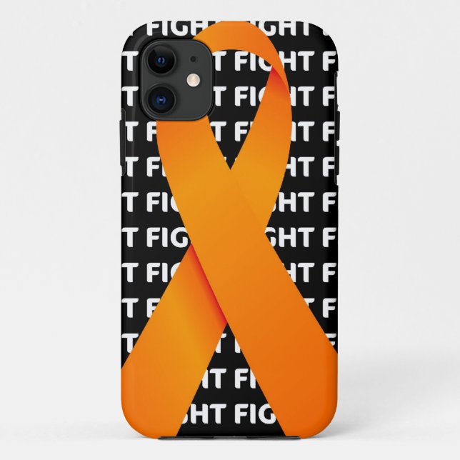 Leukaemia Ribbon Case-Mate iPhone Case (Back)