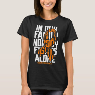 Leukaemia Support Blood Cancer Tee Family Leukaemi