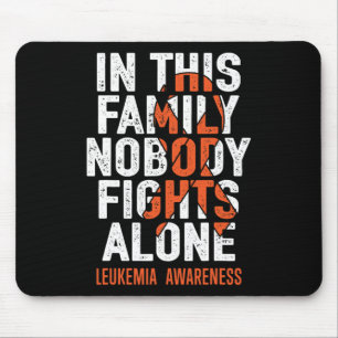 Leukaemia Support Squad Fighter Warrior Leukaemia Mouse Pad
