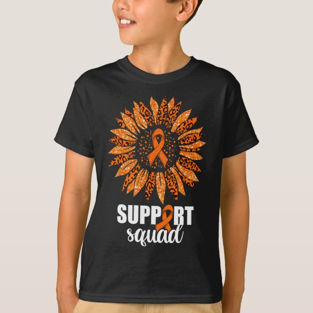 Leukaemia Support Squad Shirt (Front)