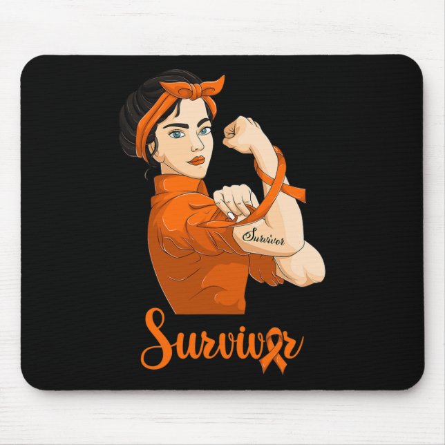 Leukaemia Survivor 1  Mouse Pad (Front)
