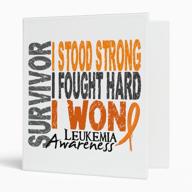 Leukaemia Survivor 4 Binder (Front/Inside)