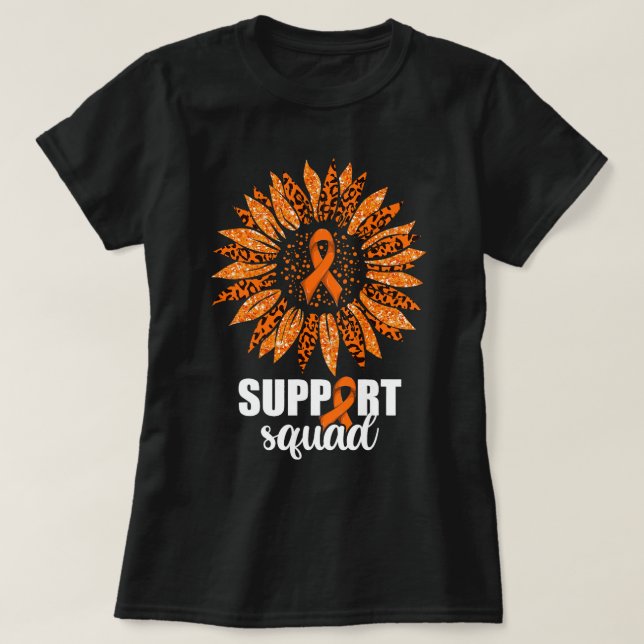 Leukaemia Survivor Support Squad Shirt Leukaemia A (Design Front)