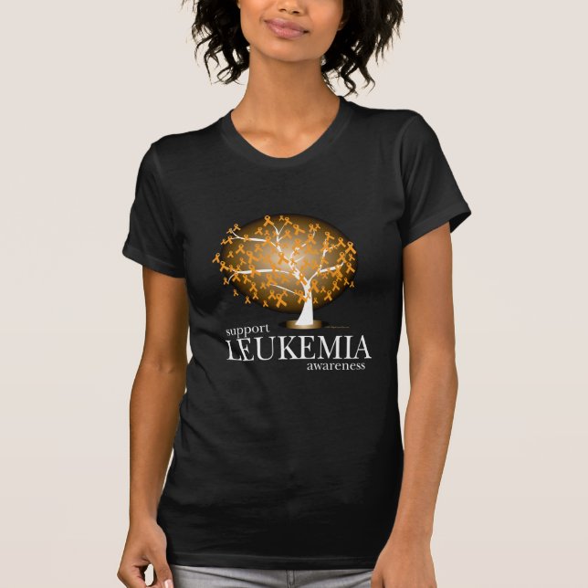 Leukaemia Tree T-Shirt (Front)