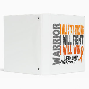 Leukaemia Warrior Binder