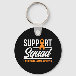 Leukaemia Warrior Support Squad Leukaemia Cancer A Keychain