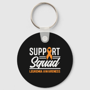 Leukaemia Warrior Support Squad Leukaemia Cancer A Keychain