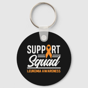 Leukaemia Warrior Support Squad Leukaemia Cancer A Keychain