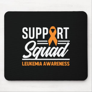 Leukaemia Warrior Support Squad Leukaemia Cancer A Mouse Pad