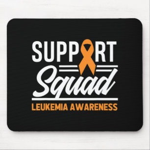Leukaemia Warrior Support Squad Leukaemia Cancer A Mouse Pad