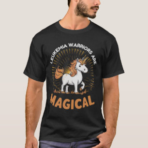 Leukaemia Warriors Unicorn-Magical Cancer Support T-Shirt