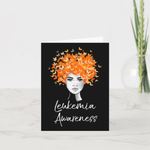 Leukemia Awareness Butterflies Gift  Card