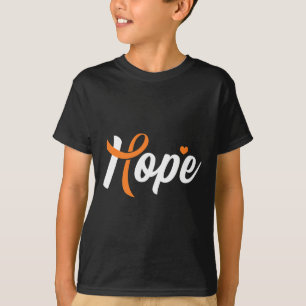 Leukemia Awareness Hope Blood Cancer Fighter Warri T-Shirt