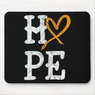 Leukemia Awareness Month Hope Vintage Blood Cancer Mouse Pad