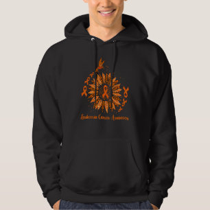 LEUKEMIA Awareness Sunflower Hoodie