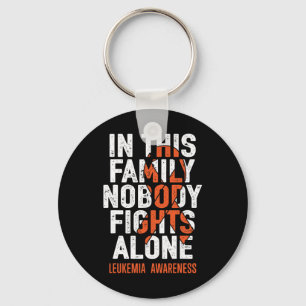 Leukemia Support Squad Fighter Warrior Leukemia Aw Keychain