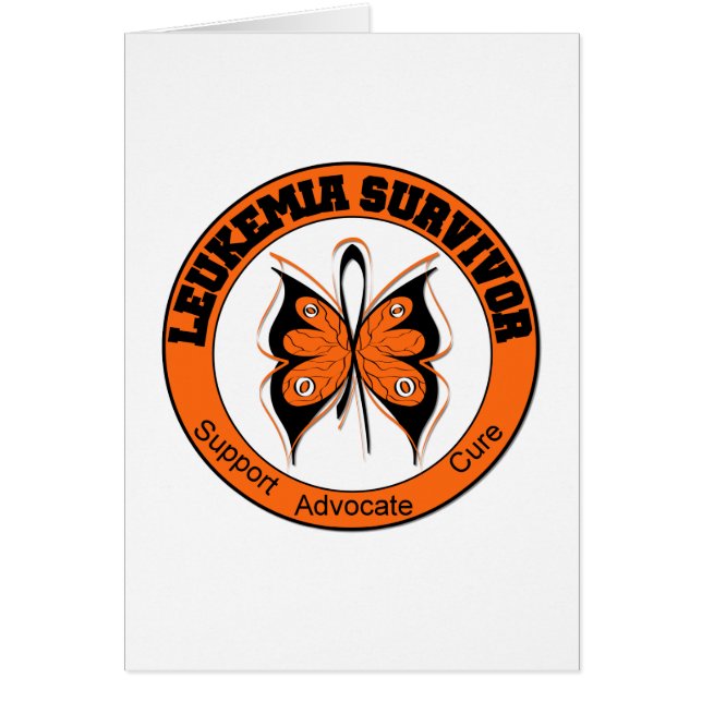 Leukemia Survivor Butterfly (Front)