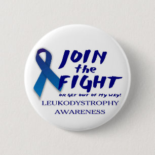 Leukodystrophy Awareness Button