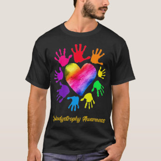 Leukodystrophy Awareness Hands Leukodystrophy Gift T-Shirt