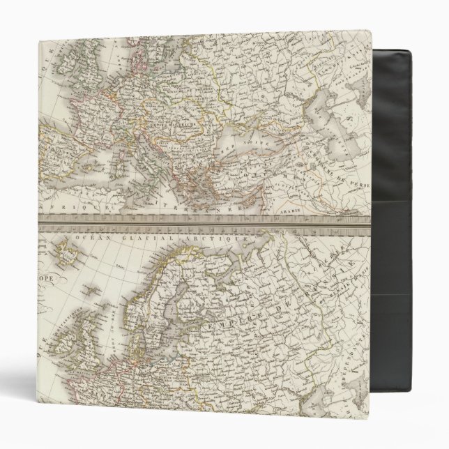 L'Europe 1789, 1813 Binder (Front/Inside)