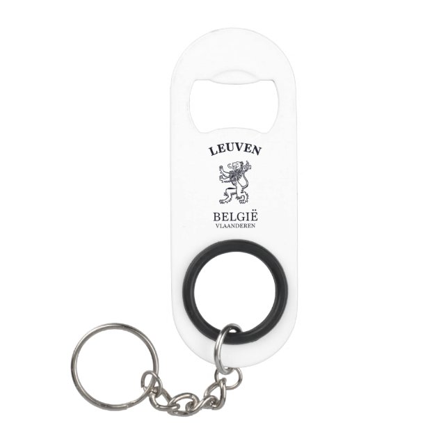 LEUVEN KEYCHAIN BOTTLE OPENER (Front)