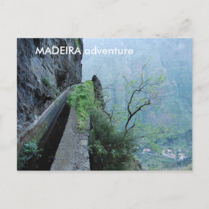 Levada do Norte, MADEIRA adventure Postcard