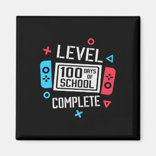Level 100 Days Of School Complete Videos Game Smar Magnet