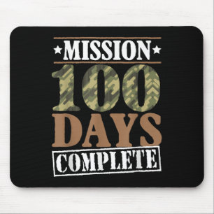Level 100 Days Of School Mission Complete Games Bo Mouse Pad