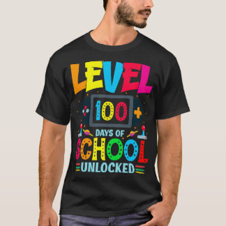 level 100 days of school unlocked 29 T-Shirt