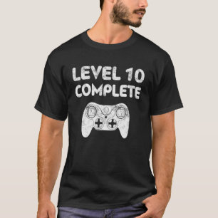 Level 10 Complete 10th Wedding Anniversary T-Shirt