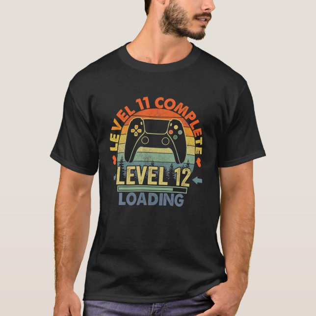 Level 11 Complete Anniversary Gift 11Th Wedding An T-Shirt (Front)