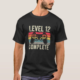 Level 12 Complete 12 Year Old Gifts Vintage 2008 T-Shirt