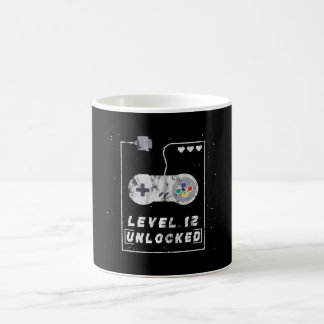 Level 12 Unlocked 12th Birthday Coffee Mug