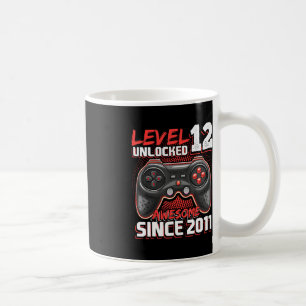 Level 12 Unlocked Awesome 2011 Video Game 12th Bir Coffee Mug