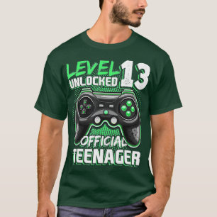 Level 13 Unlocked 13th Video Birthday Gift (125 T-Shirt