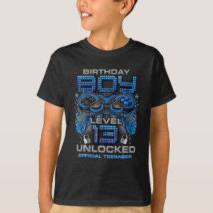 Level 13 Unlocked Awesome Since 2010 13th Birthday T-Shirt