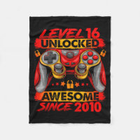 Level 16 Unlocked 16 Year Old Boys 16th Birthday B