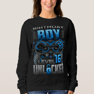 Level 16 Unlocked Awesome Since 2006 16th Birthday Sweatshirt