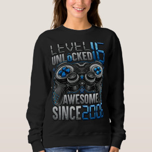 Level 16 Unlocked Awesome Since 2006 16th Birthday Sweatshirt