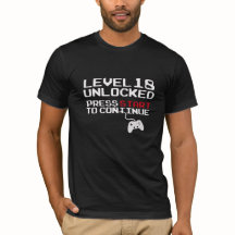 LEVEL 18 Unlocked Video Game 18th Birthday T-shirt