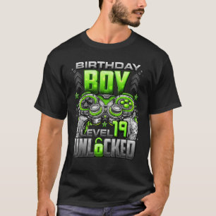 Level 19 Unlocked Awesome Since 2003 19th Birthday T-Shirt