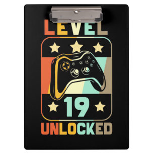 Level 19 Unlocked Clipboard