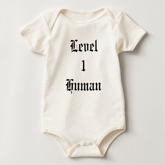 Level 1 Human Baby Bodysuit