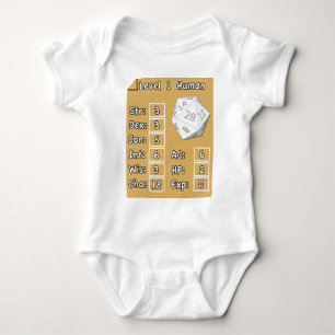 Level 1 Human Baby Bodysuit