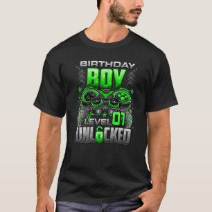 Level 1 Unlocked Awesome Since 2021 1st Birthday G T-Shirt