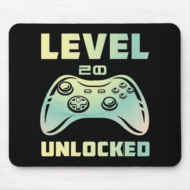 level 20 unlocked mouse pad (Front)