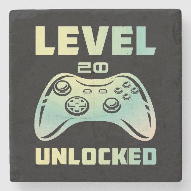 level 20 unlocked stone coaster (Front)