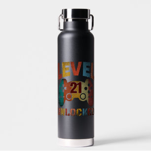 LEVEL 21 UNLOCKED   WATER BOTTLE